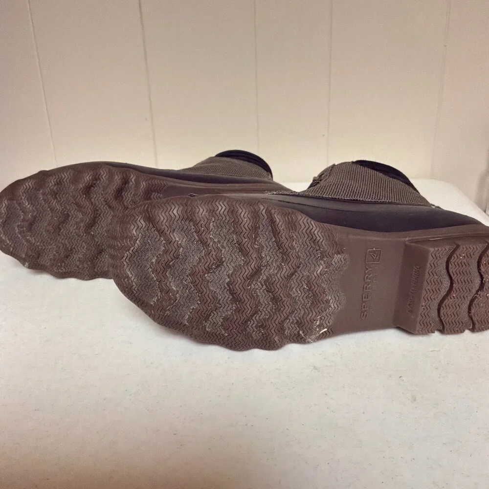 Sperry Topsiders Thinsulate Water Resistant Lace Up Boots Men's Size 9.5